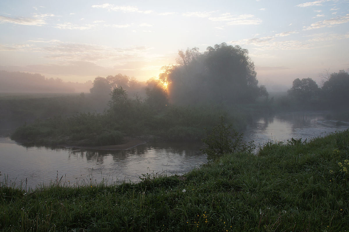 Восход солнца в долине Протвы - Сергей Курников