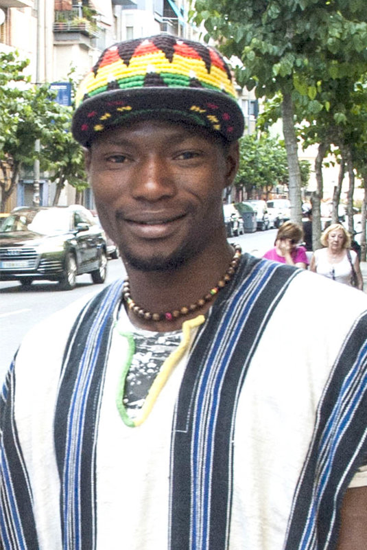 Представитель Африки - Николай Сидаш