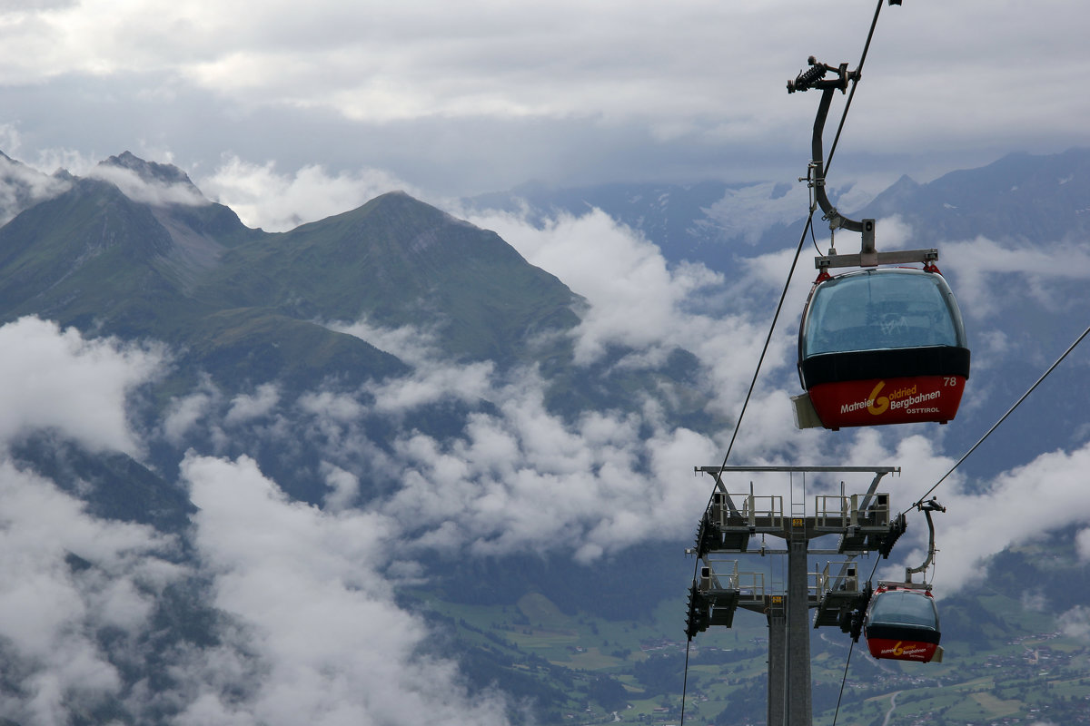 Высоко в горах Австрии - skijumper Иванов