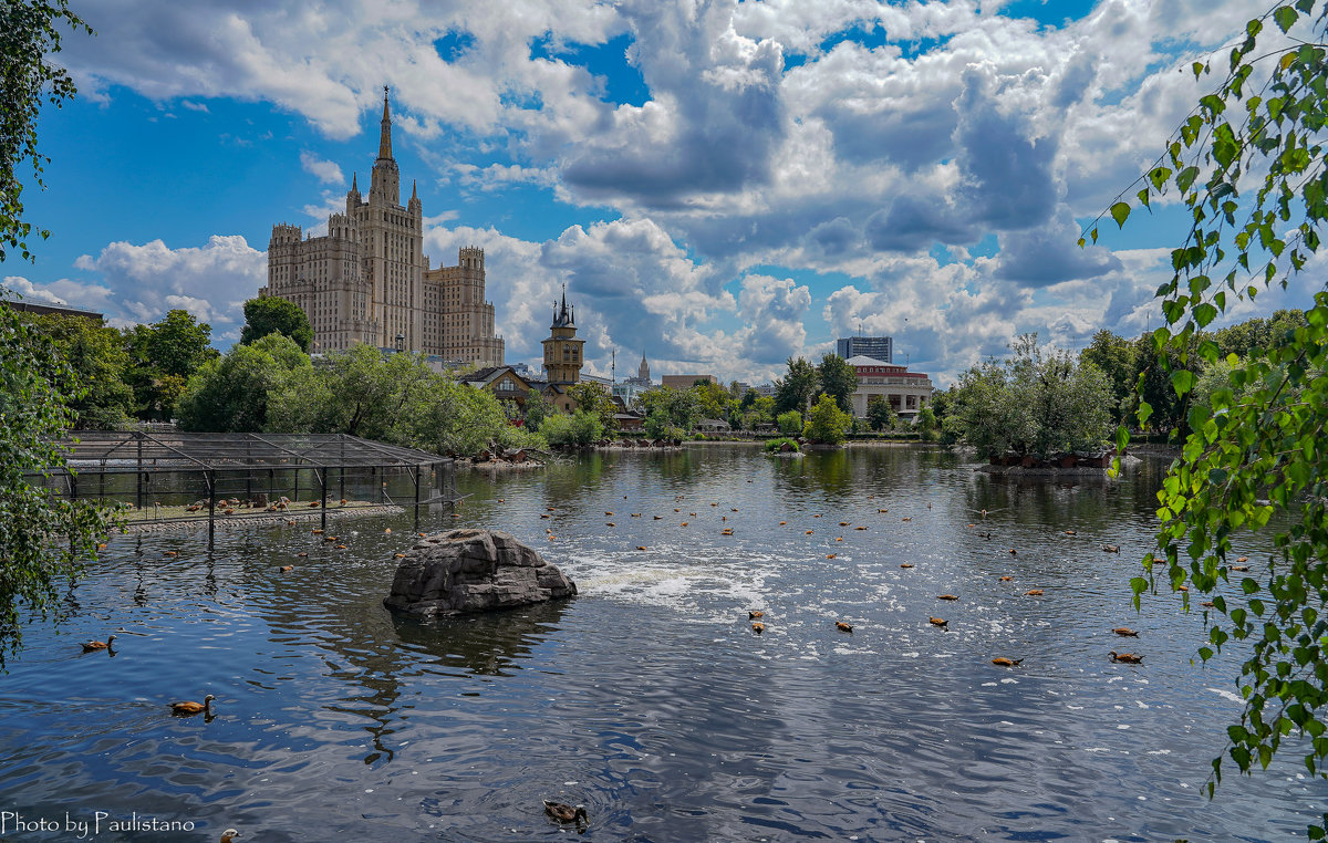 Московское лето... - Владимир Жданов