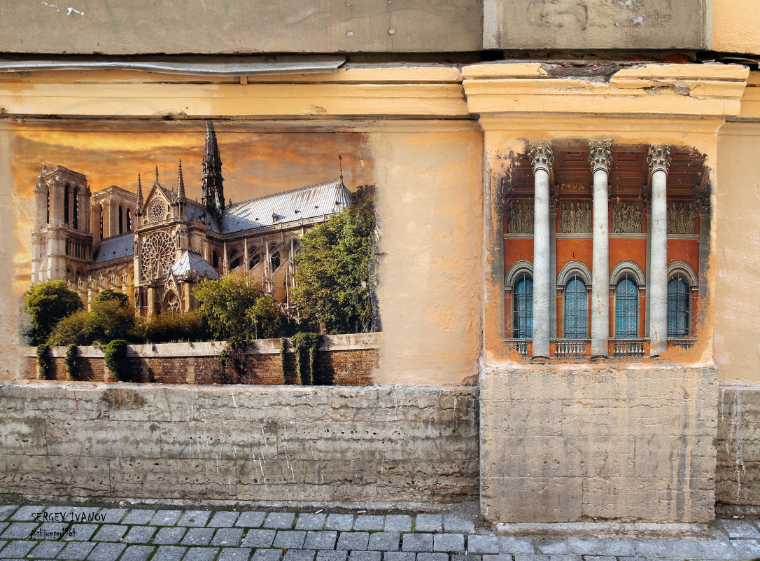 Уличная картинная галерея в переулке Радищева - skijumper Иванов