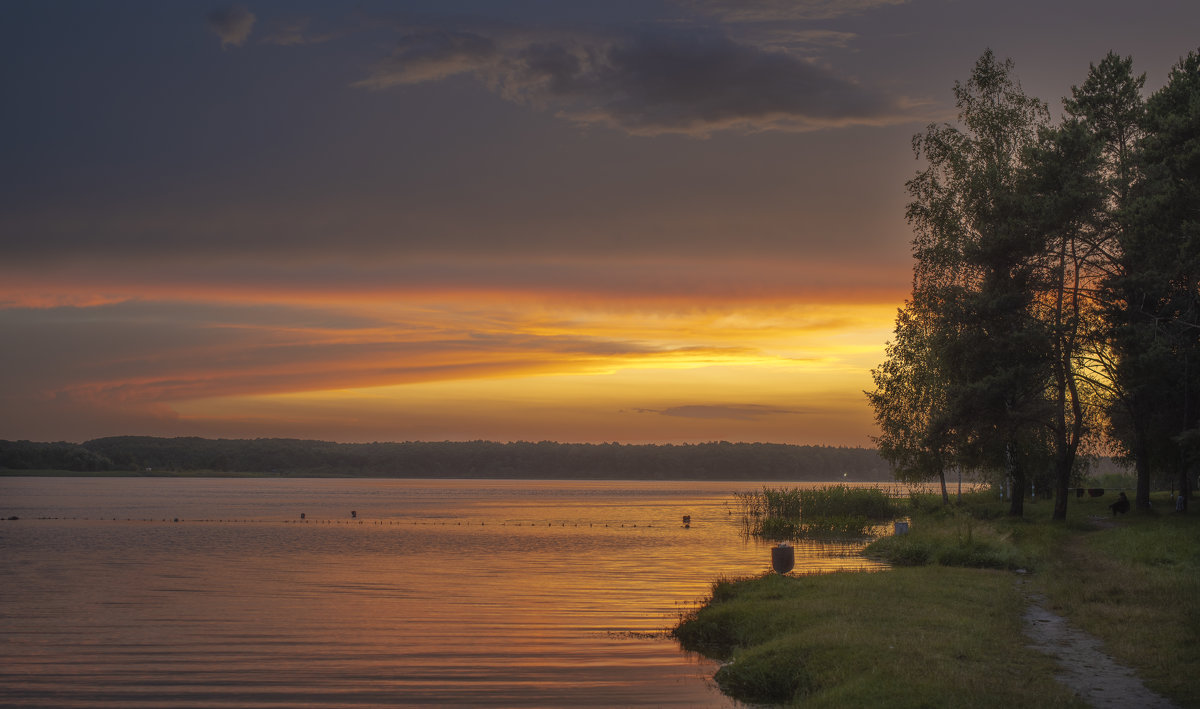закат над озером - Алексей 