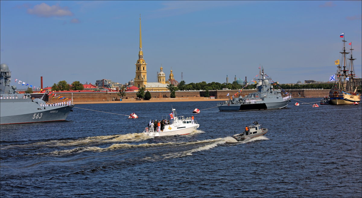 Репетиция парада ВМФ. /25.07.2019 г./ - Александр Алексеенко