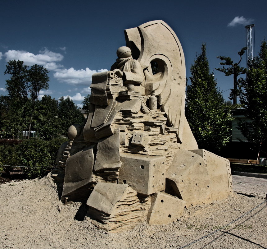 Песчаные скульптуры. - Liudmila LLF