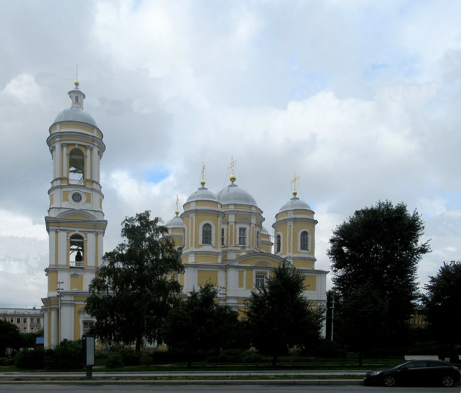 Вид Князь-Владимирского собора со стороны проспекта Добролюбова - Елена Павлова (Смолова)