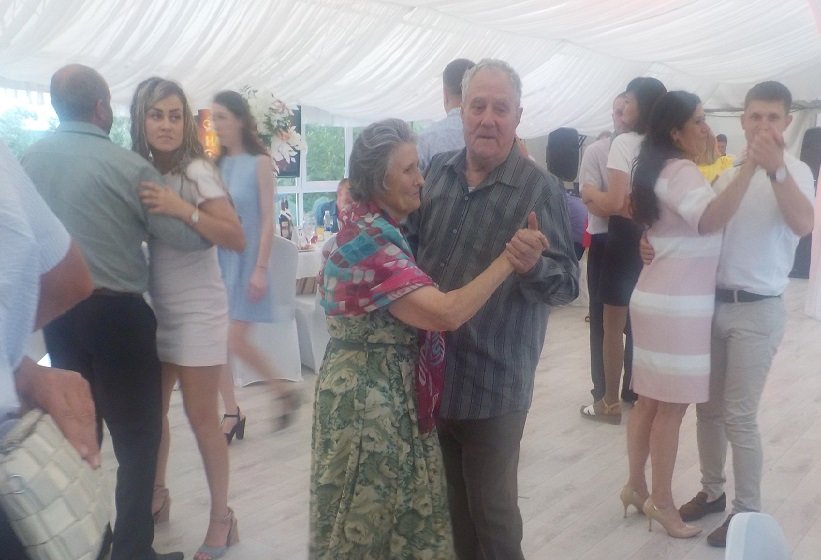 Танец бабушки и дедушки на свадьбе внука - Ольга 