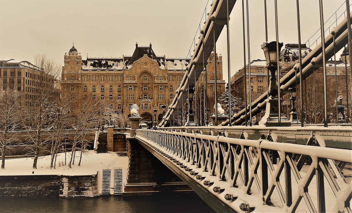 Будапешт в снегу... - Elena Ророva