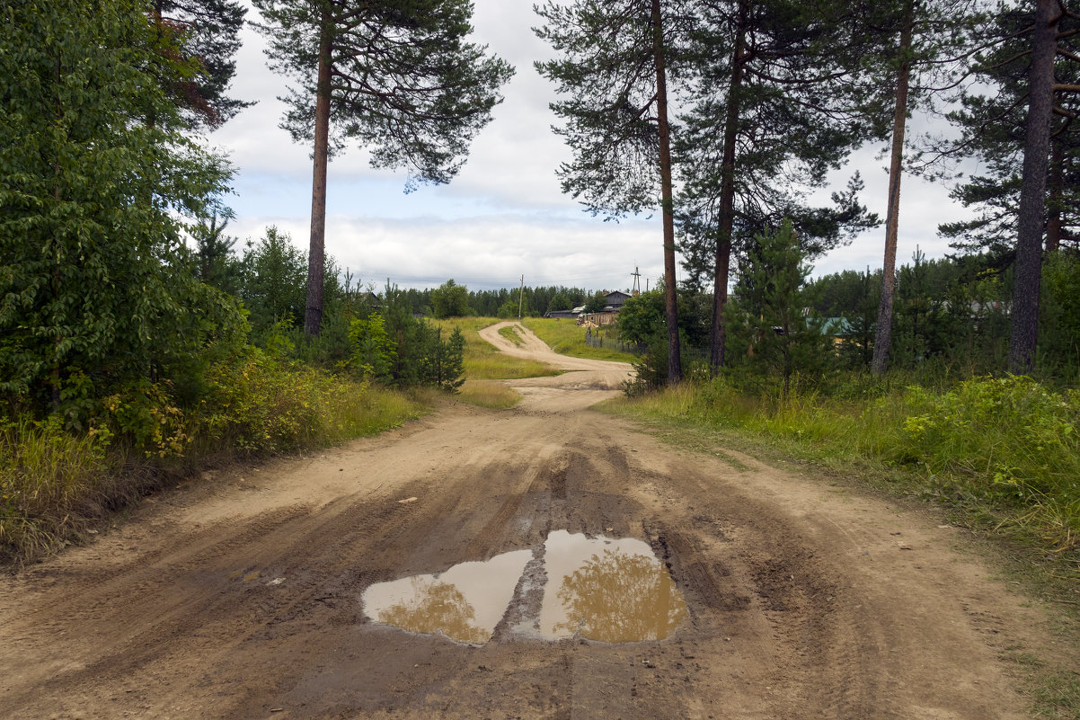 В поселке Белое озеро, завершающие кадры - Владимир Шибинский