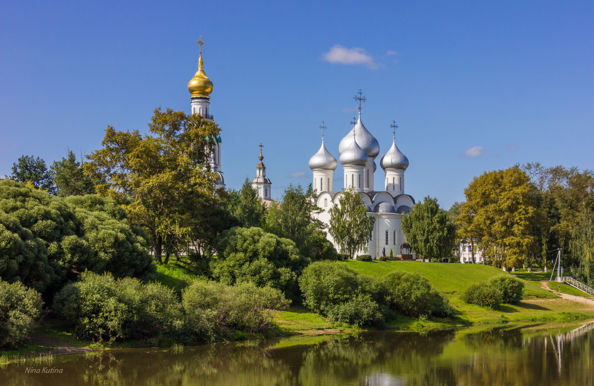 Вологда Соборная горка сверху