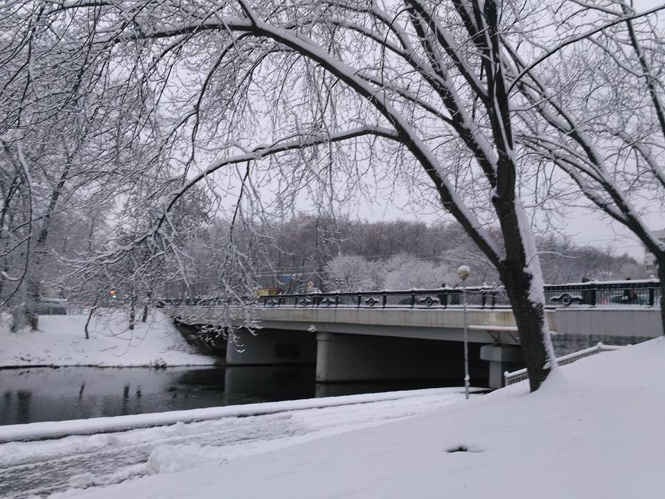 " Мост зимой " - Vjacheslav 