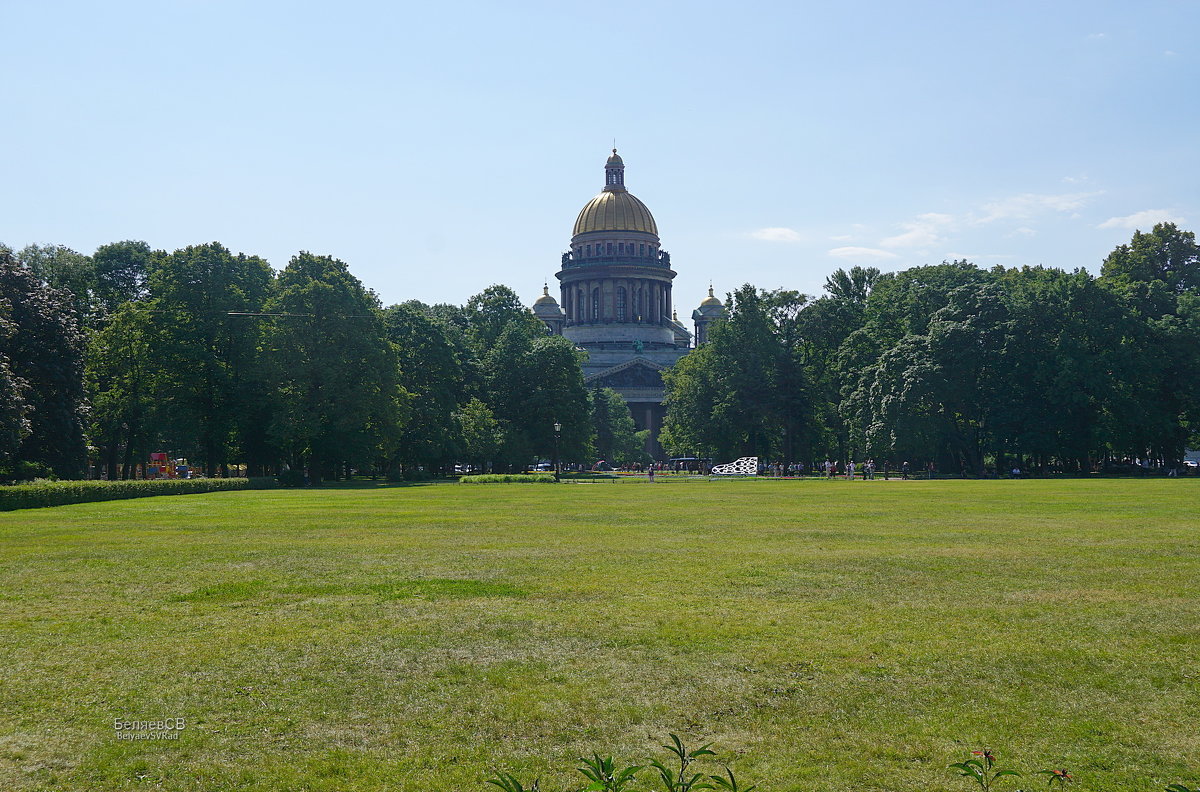 Исаакиевский собор Александровский сад