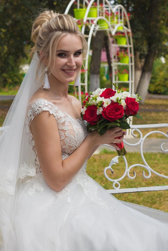Невеста с букетом - Екатерина Шиманская