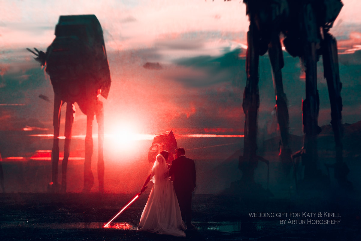 Свадьба в стиле Звёздный Воин STAR WARS Wedding - Артур Хорошев