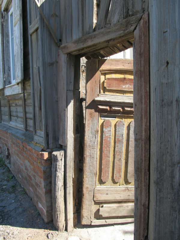 дверь в 19 век,Балаково,старый город - Елена Шаламова