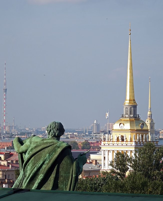 Санкт-Петербург. Вид с колоннады Исаакиевского собора - Ольга И