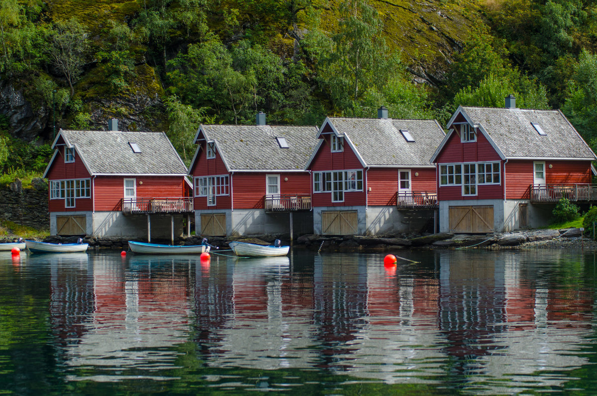 Город Flam Норвегия