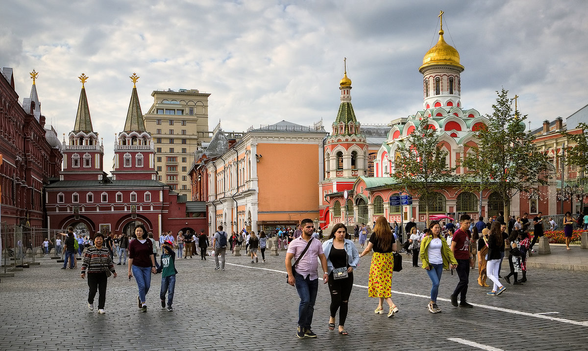 Москва. Красная площадь. - В и т а л и й .... Л а б з о'в