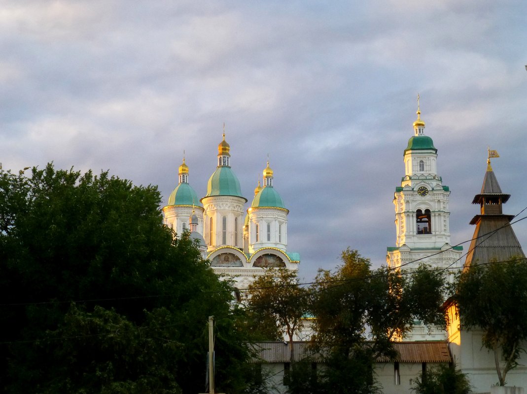 Вид на Астраханский кремль - Наиля 