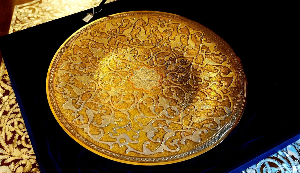 Стамбул. Золотое блюдо в музее-бутике - Зинаида Каширина