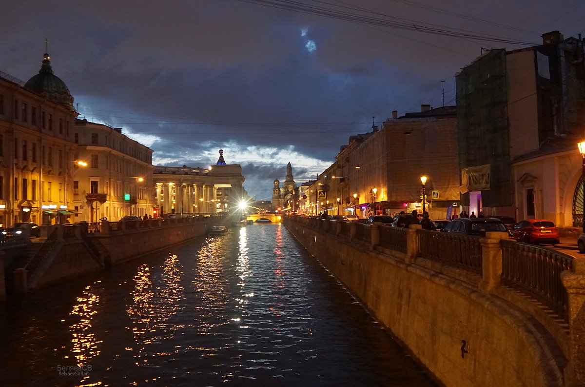 Канал Грибоедова, белая ночь - Сергей Беляев