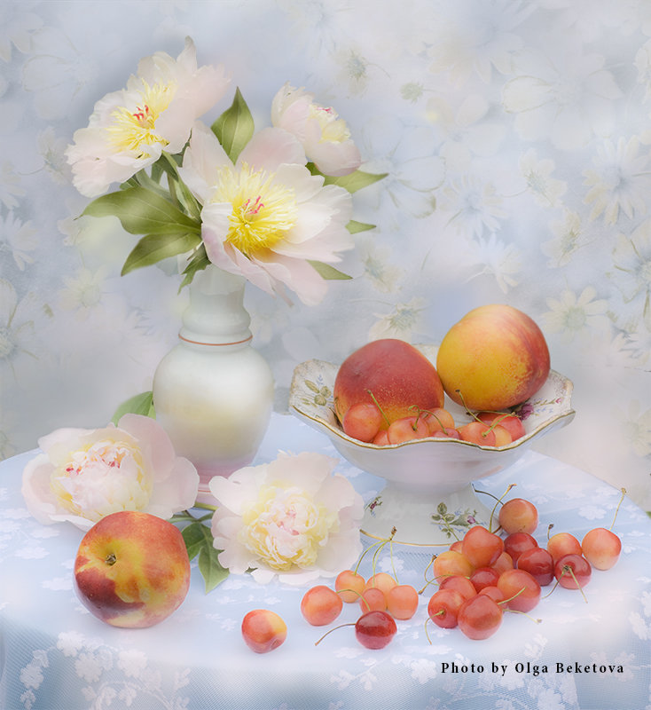 Персики и черешня - Ольга Бекетова