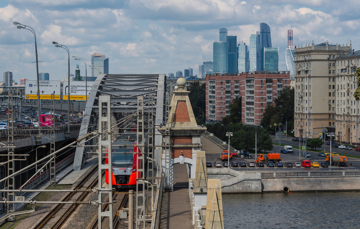 Андреевский мост, Москва - Владимир Брагилевский