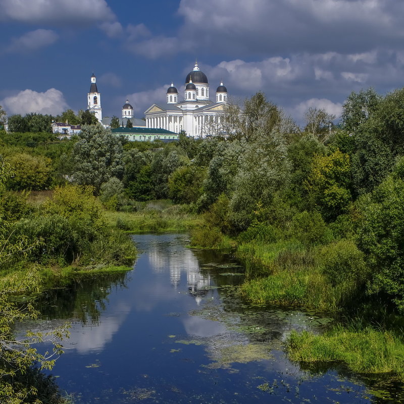 Воскресенский собор и река Тёша - Георгий А