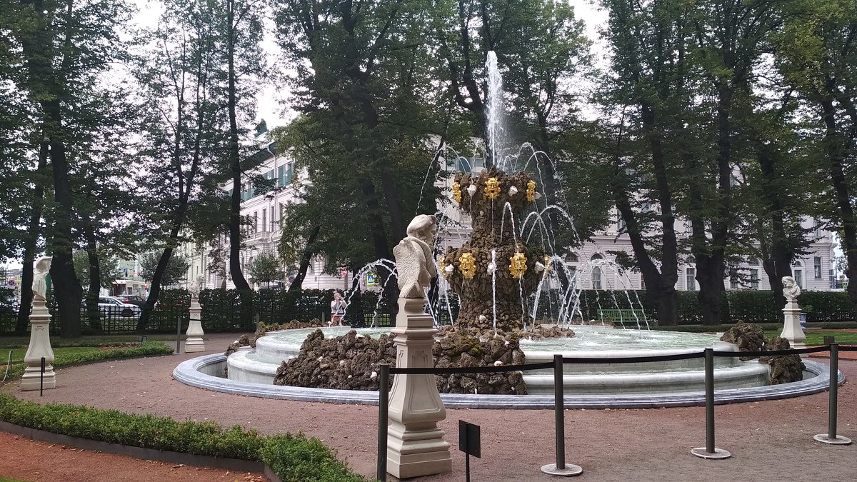Летний сад, фонтан - Алексей Чумаков