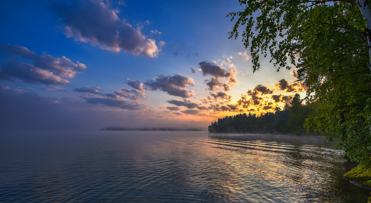 Утро на озере Таватуй. - maxim vatrushkin