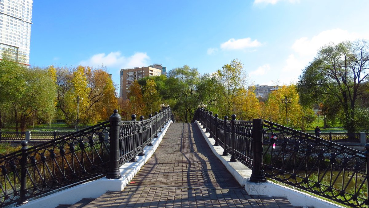 Мостик через Яузу в Ростокино - Елен@Ёлочка К.Е.Т.