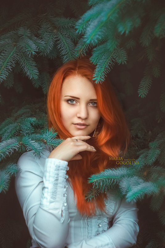Художественная ретушь портрета - Мария Гоголева