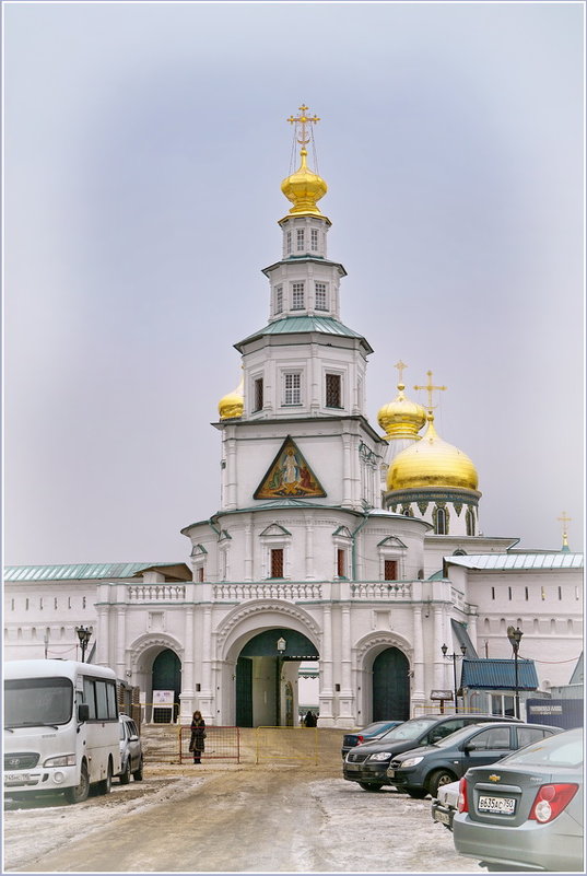 Святые Ворота  с Входоиерусалимской церковью - Татьяна repbyf49 Кузина