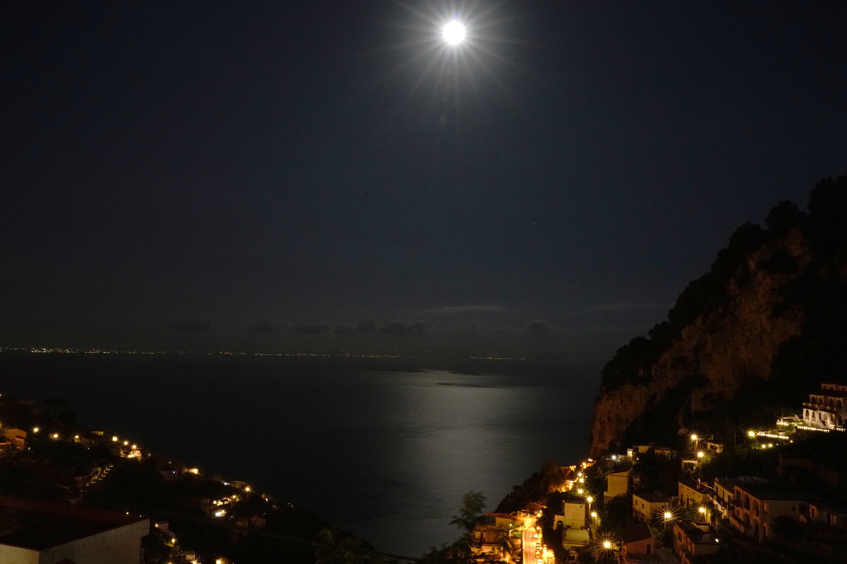 Амальфитанское побережье в лунную ночь - Иван Литвинов