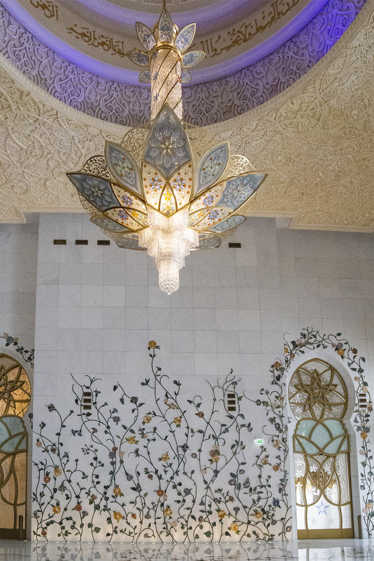 В мечети шейха Зайда - Светлана Карнаух