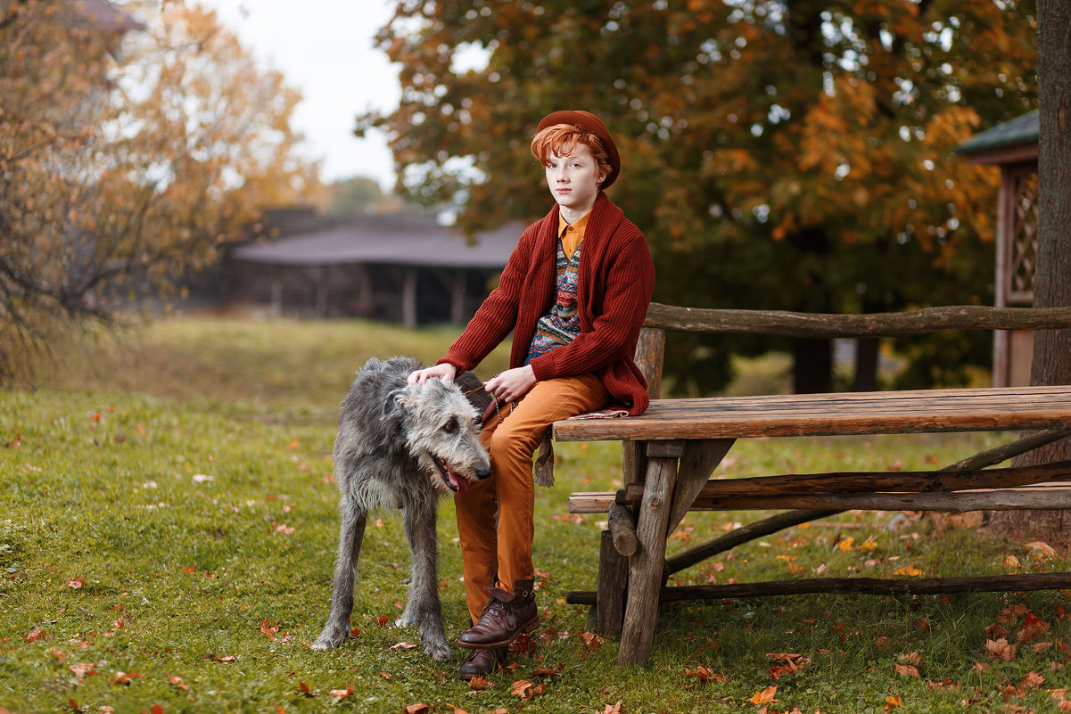 Мальчик с собакой - Ирина Kачевская