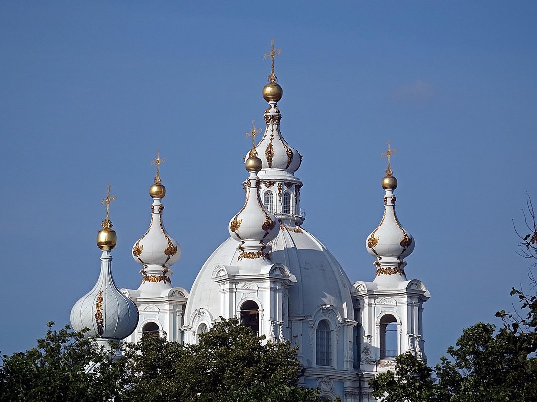 Купола Смольного собора (Санкт-Петербург) - Ольга И