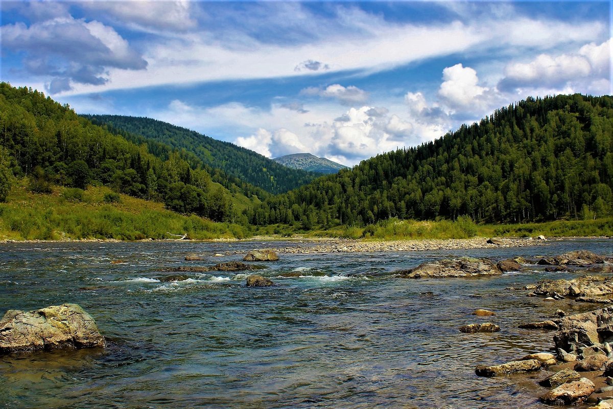 Река Уса Кузнецкого Алатау