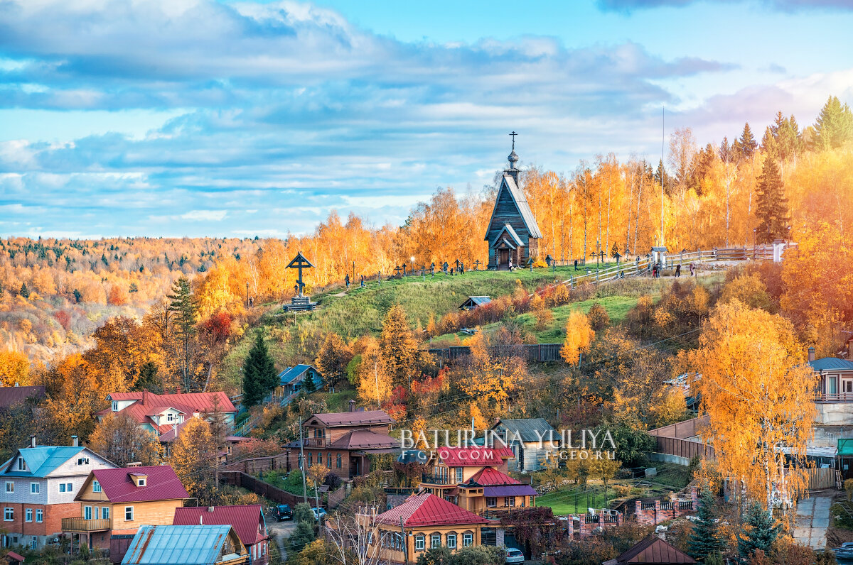 Воскресенская церковь на горе Левитана - Юлия Батурина