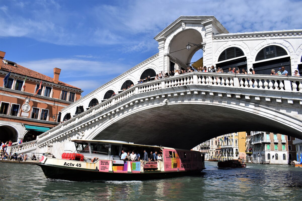 Мост Риальто. Венеция. Италия. - Марина 