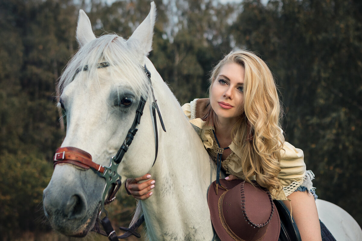 Фотосессия с лошадкой - Марина Велигура