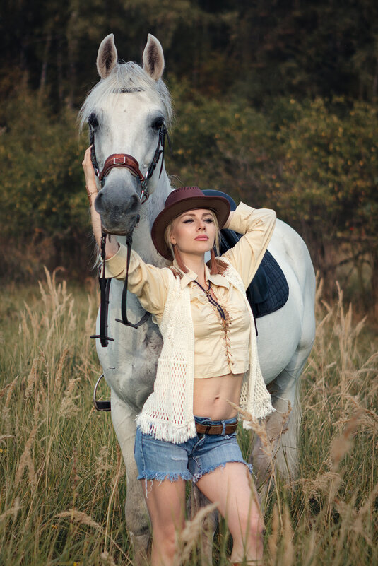 Фотосессия с лошадкой - Марина Велигура