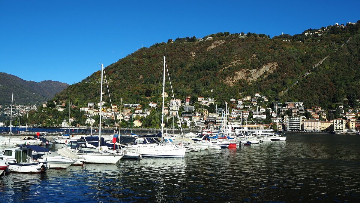 Lago di Como Oзеро Комо Италия - wea *