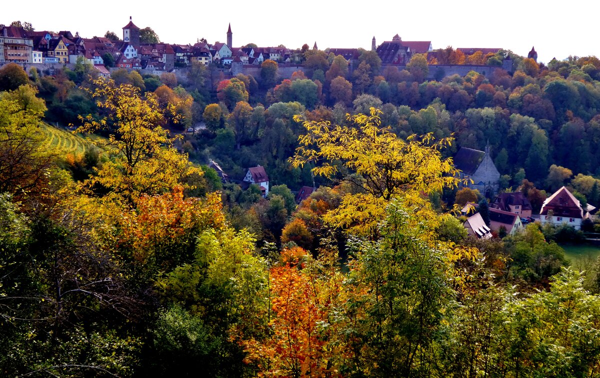 Осенью  в долине  Таубер - backareva.irina Бакарева