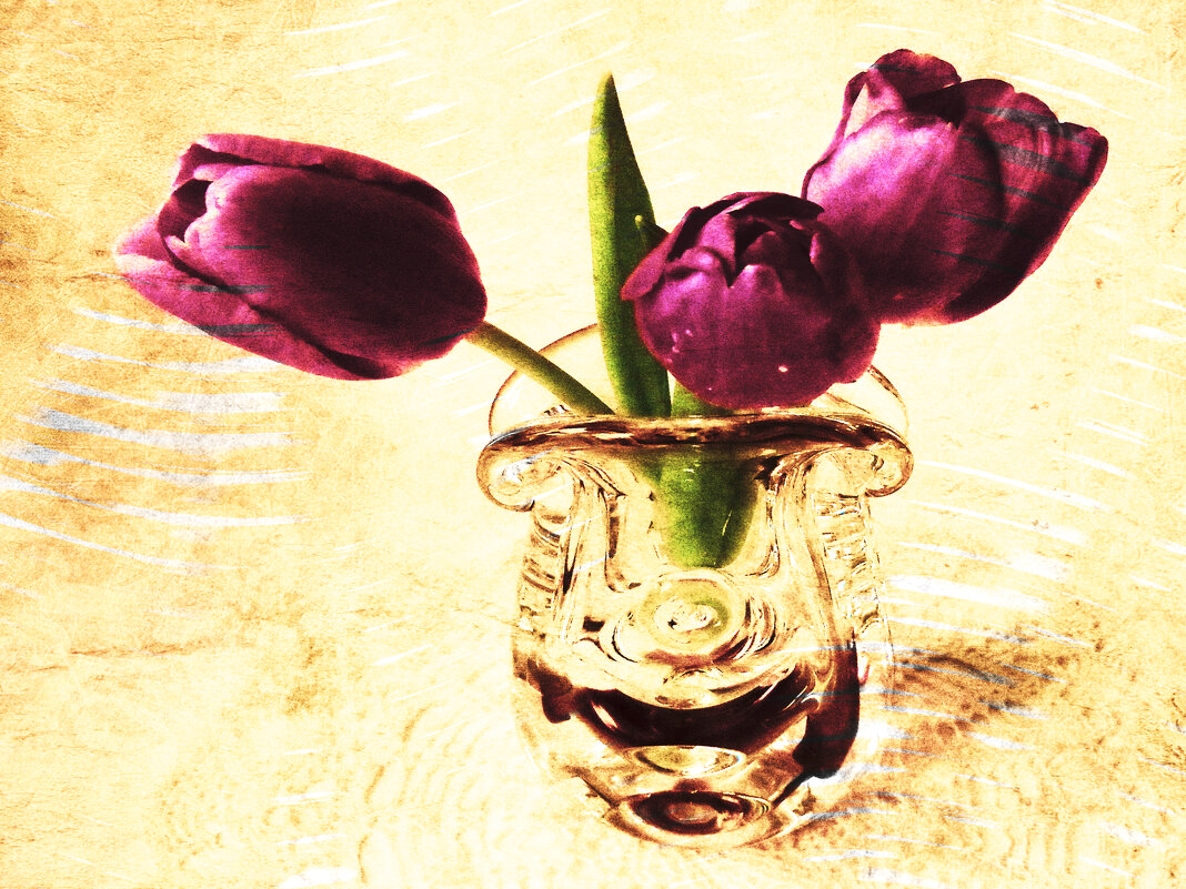 Тюльпаны в стиле Винтаж - Victoria 