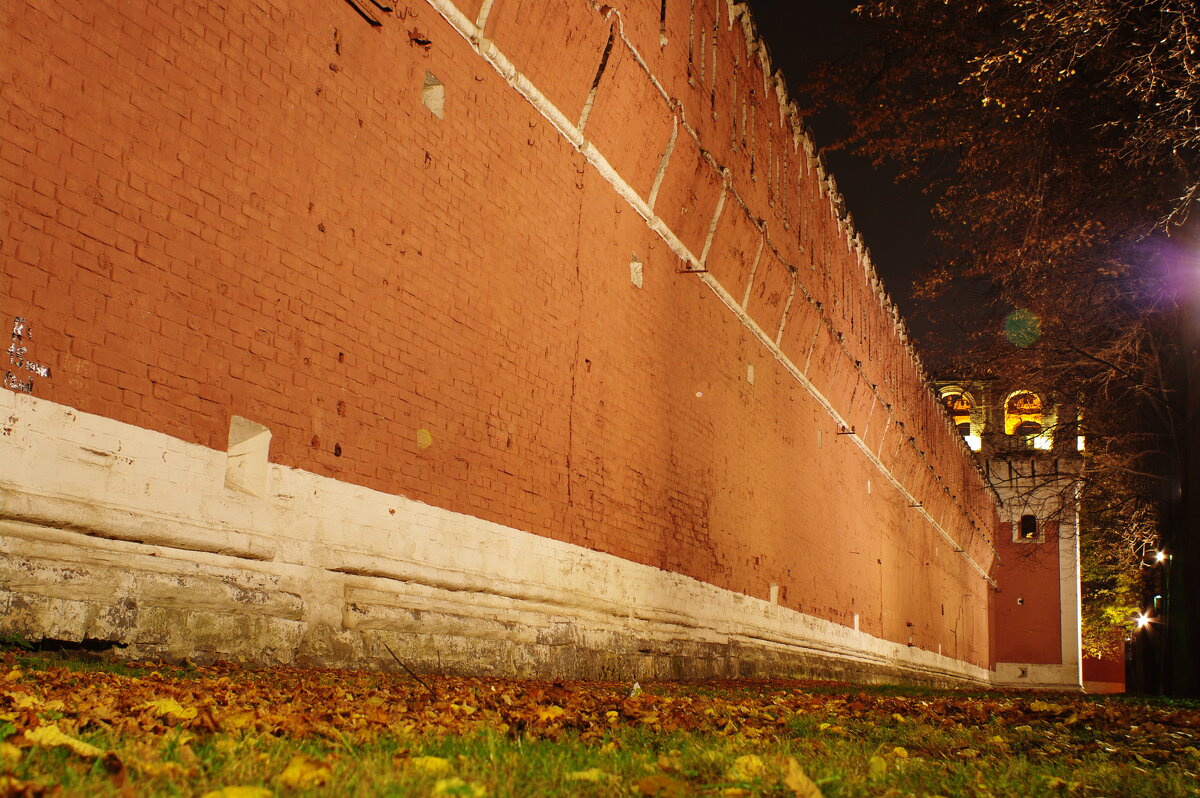 Ночные стены  Донского монастыря - Артемий 
