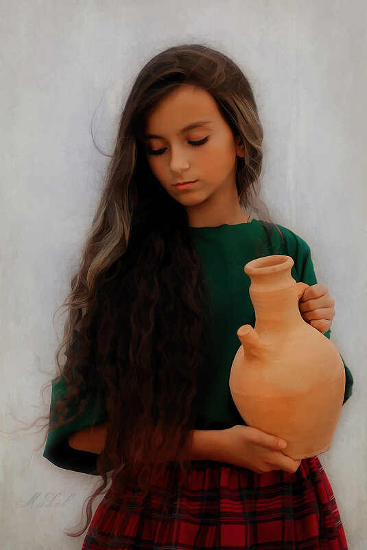 Девочка с кувшином - Malika Normuradova