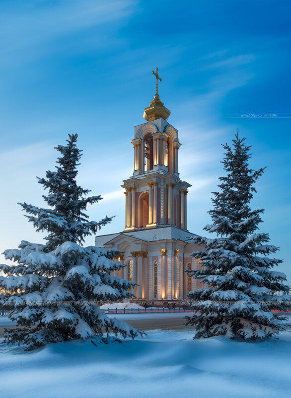 Храм в честь Великомученика Георгия Победоносца - Артём Мирный / Artyom Mirniy