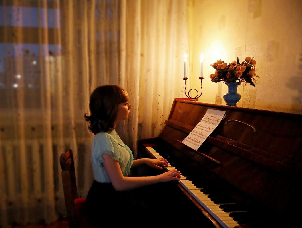 Девочка и фортепиано - Трушкина Наталья 