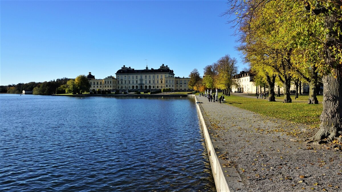 Дворец Drottningholm Стокгольм - wea *