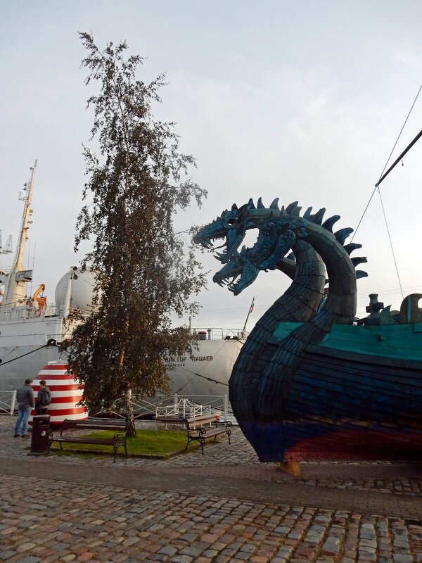 Змей-Горыныч в Музее Мирового океана Калининграда. - ТаБу 